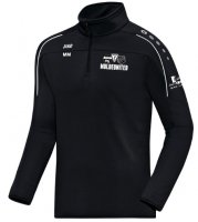Jako Ziptop Classico Muldeunited 164  schwarz Nummer