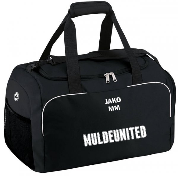 Jako Sporttasche Classico Muldeunited Schwarz Senior Nummer oder Initiale