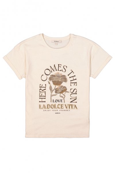 Garcia T-Shirt Washed-Optik Damen