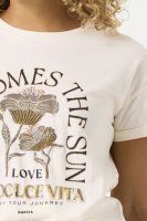 Garcia T-Shirt Washed-Optik Damen