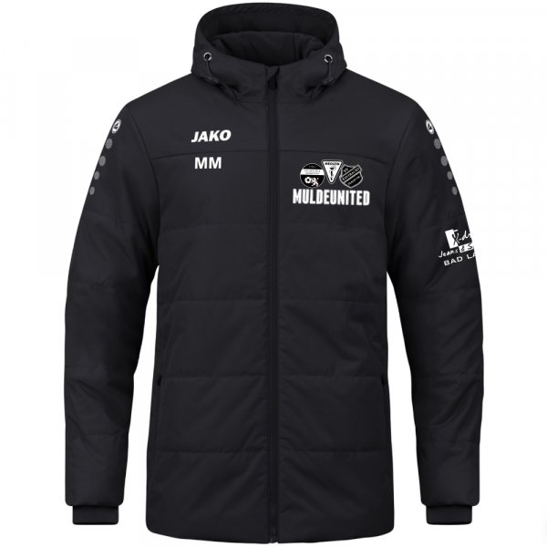 Jako Coachjacke Team mit Kapuze Muldeunited