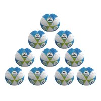 10x Erima Hybrid Lite 290g Gr.4 Curacao/lime