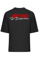 T-Shirt oversize SV 1863 Belgershain schwarz M