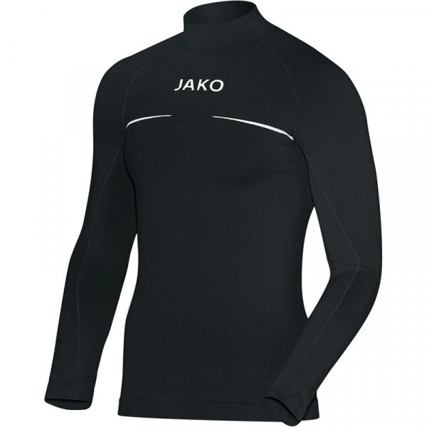 Jako Turtleneck Comfort schwarz - 116/128