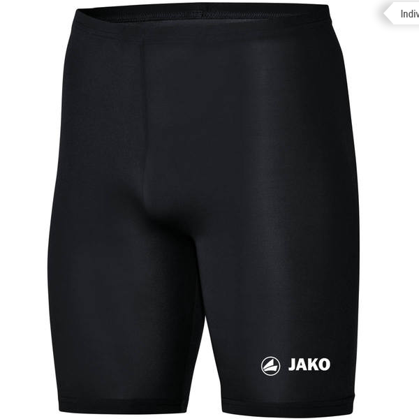 Jako Tight Basic 2.0 Kids schwarz 128
