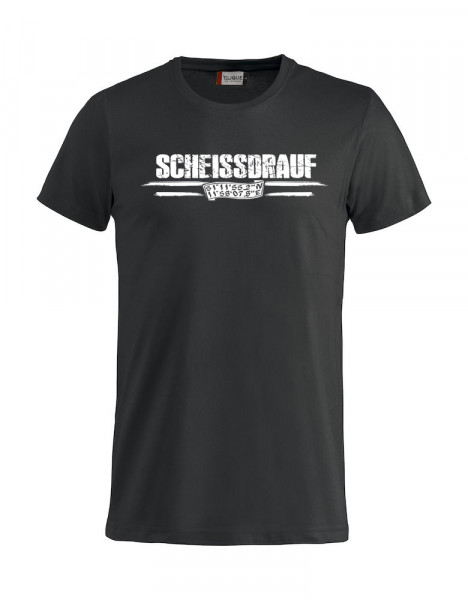 Scheissdrauf T-Shirt schwarz XXL