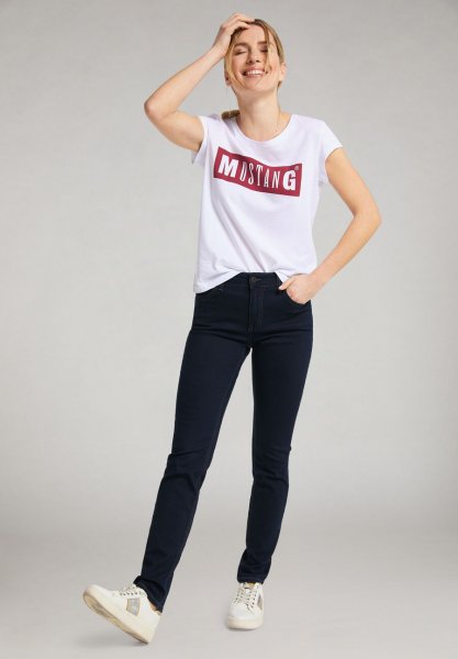 Jeans ampi con pieghe pressate - Blu scuro - DONNA | H&M IT