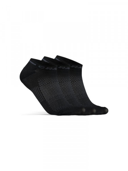 Craft CORE Dry Shaftless Sock 3-Pack schwarz