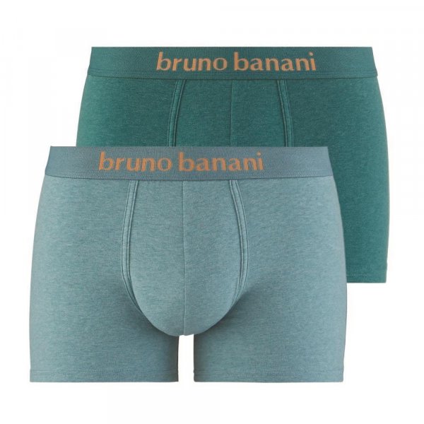 Bruno Banani 2er Set Herren Short Denim Fun Mint / Jadegrün Melange