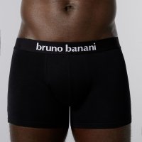 Bruno Banani Short 2Pack Flowing schwarz/weiß//schwarz/rot