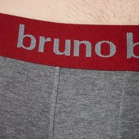 Bruno Banani Short 2Pack Flowing bordeaux/graumelange