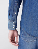 Wrangler Western Icons Jeans-Hemd XL
